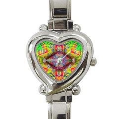 Blast Off Heart Italian Charm Watch by Thespacecampers