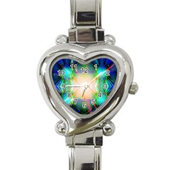 Blastamine Heart Italian Charm Watch by Thespacecampers