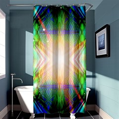 Blastamine Shower Curtain 36  X 72  (stall)  by Thespacecampers