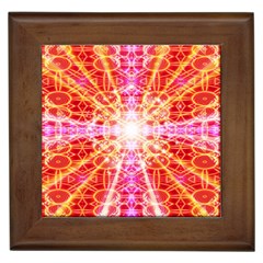 Bursting Energy Framed Tile by Thespacecampers