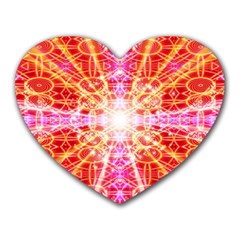 Bursting Energy Heart Mousepads by Thespacecampers