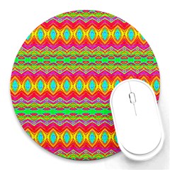 Cerebral Candy Round Mousepads by Thespacecampers