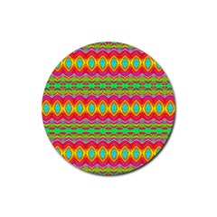 Cerebral Candy Rubber Round Coaster (4 Pack) by Thespacecampers