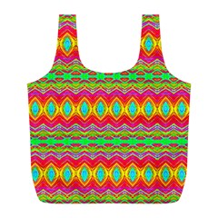 Cerebral Candy Full Print Recycle Bag (l) by Thespacecampers