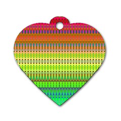 Disco Jesus Dog Tag Heart (one Side) by Thespacecampers