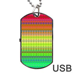 Disco Jesus Dog Tag Usb Flash (one Side) by Thespacecampers