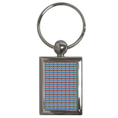 Dots On Dots Key Chain (Rectangle)