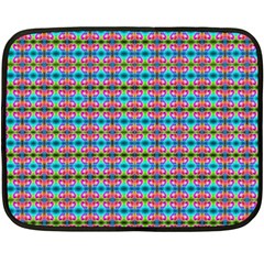 Dots On Dots Fleece Blanket (Mini)