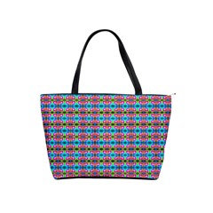 Dots On Dots Classic Shoulder Handbag