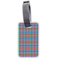 Dots On Dots Luggage Tag (one side)