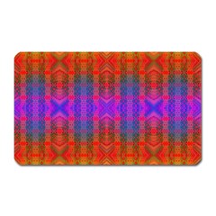 Electric Sunset Magnet (rectangular) by Thespacecampers