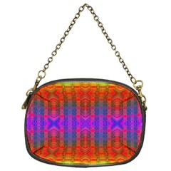 Electric Sunset Chain Purse (one Side) by Thespacecampers