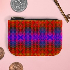 Electric Sunset Mini Coin Purse by Thespacecampers