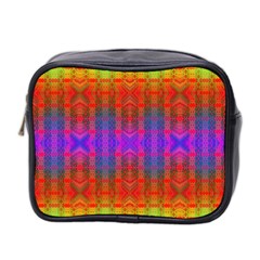 Electric Sunset Mini Toiletries Bag (two Sides) by Thespacecampers