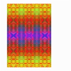 Electric Sunset Small Garden Flag (two Sides) by Thespacecampers