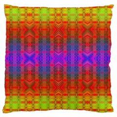 Electric Sunset Large Cushion Case (two Sides) by Thespacecampers