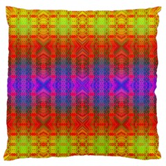 Electric Sunset Standard Flano Cushion Case (one Side) by Thespacecampers