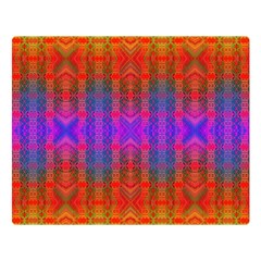 Electric Sunset Double Sided Flano Blanket (large)  by Thespacecampers