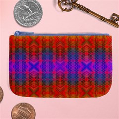 Electric Sunset Large Coin Purse by Thespacecampers