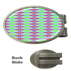 Electro Stripe Money Clips (oval)  by Thespacecampers