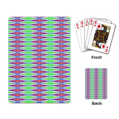 Electro Stripe Playing Cards Single Design (rectangle) by Thespacecampers