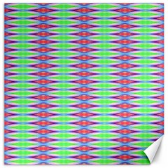 Electro Stripe Canvas 16  X 16  by Thespacecampers