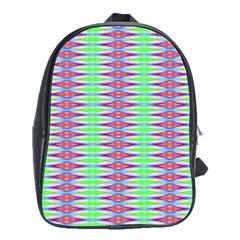 Electro Stripe School Bag (large) by Thespacecampers