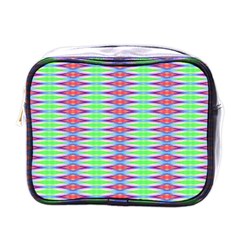 Electro Stripe Mini Toiletries Bag (one Side) by Thespacecampers