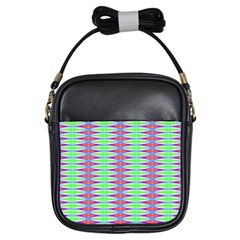 Electro Stripe Girls Sling Bag by Thespacecampers