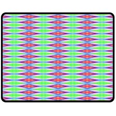 Electro Stripe Fleece Blanket (medium)  by Thespacecampers