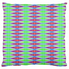 Electro Stripe Large Cushion Case (one Side) by Thespacecampers