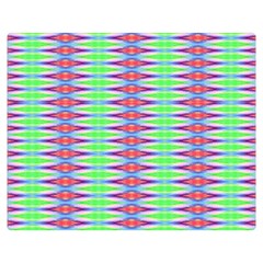 Electro Stripe Double Sided Flano Blanket (medium)  by Thespacecampers