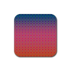 Energetic Flow Rubber Coaster (square) by Thespacecampers