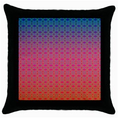 Energetic Flow Throw Pillow Case (black) by Thespacecampers