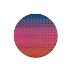 Energetic Flow Rubber Round Coaster (4 Pack) by Thespacecampers