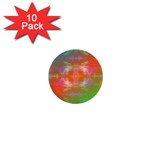 Faded Consciousness 1  Mini Buttons (10 pack)  Front