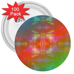 Faded Consciousness 3  Buttons (100 Pack)  by Thespacecampers