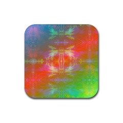 Faded Consciousness Rubber Coaster (square) by Thespacecampers