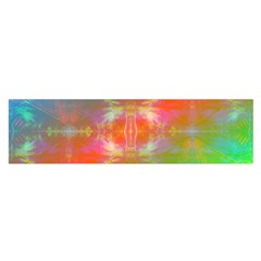 Faded Consciousness Oblong Satin Scarf (16  X 60 ) by Thespacecampers