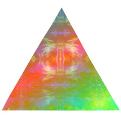 Faded Consciousness Wooden Puzzle Triangle by Thespacecampers