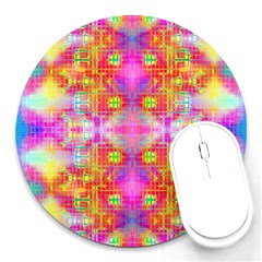 Fractaling Round Mousepads by Thespacecampers