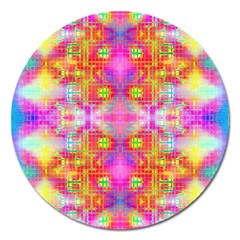 Fractaling Magnet 5  (round) by Thespacecampers