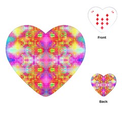 Fractaling Playing Cards Single Design (heart) by Thespacecampers