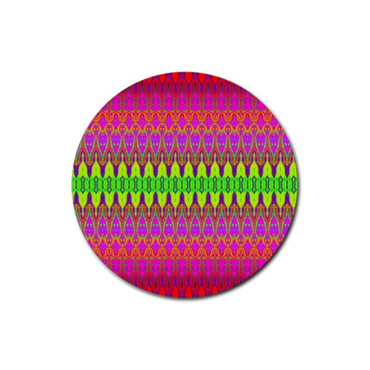 Groovy Godess Rubber Round Coaster (4 pack)