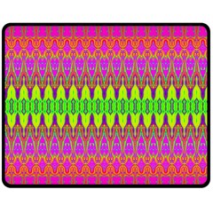 Groovy Godess Fleece Blanket (medium)  by Thespacecampers