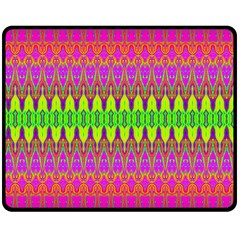 Groovy Godess Double Sided Fleece Blanket (medium)  by Thespacecampers