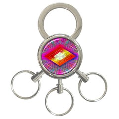 Diamond In The Rough 3-ring Key Chain by Thespacecampers