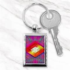 Diamond In The Rough Key Chain (rectangle) by Thespacecampers