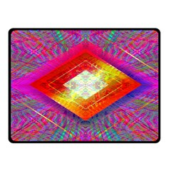 Diamond In The Rough Fleece Blanket (small) by Thespacecampers