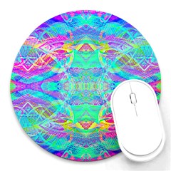 Experimental Dreams Round Mousepads by Thespacecampers